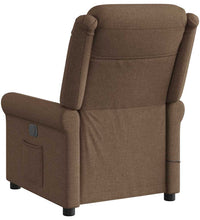 Massagesessel Braun Stoff