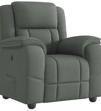 Relaxsessel Dunkelgrau Stoff