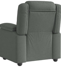 Relaxsessel Dunkelgrau Stoff
