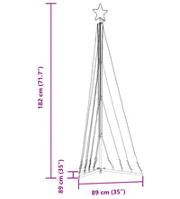 LED Weihnachtsbaum 339 LEDs Warmweiß 182 cm