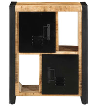 Sideboard 55x35x70 cm Raues Mangoholz