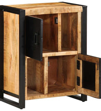 Sideboard 55x35x70 cm Raues Mangoholz