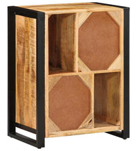 Sideboard 55x35x70 cm Raues Mangoholz