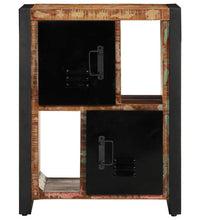 Sideboard Mehrfarbig 55x35x70 cm Altholz Massiv