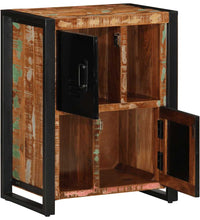 Sideboard Mehrfarbig 55x35x70 cm Altholz Massiv