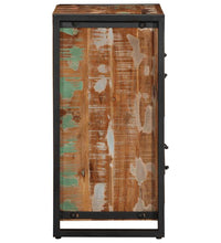 Sideboard Mehrfarbig 55x35x70 cm Altholz Massiv