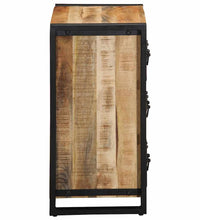 Sideboard 50x35x70 cm Raues Mangoholz