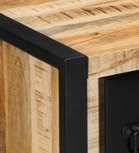 Sideboard 50x35x70 cm Raues Mangoholz