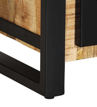 Sideboard 50x35x70 cm Raues Mangoholz