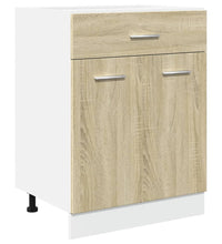 4-tlg. Küchenschrank-Set Sonoma-Eiche Holzwerkstoff