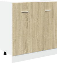 4-tlg. Küchenschrank-Set Sonoma-Eiche Holzwerkstoff