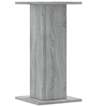 Pflanzenständer 2 Stk. Grau Sonoma 30x30x60 cm Holzwerkstoff