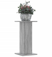 Pflanzenständer 2 Stk. Grau Sonoma 30x30x60 cm Holzwerkstoff