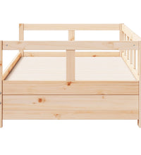 Tagesbett ohne Matratze 80x200 cm Massivholz Kiefer