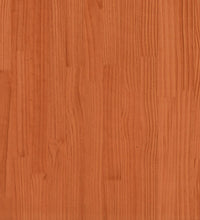 Tagesbett ohne Matratze Wachsbraun 80x200 cm Massivholz Kiefer