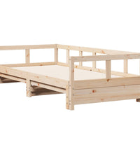 Tagesbett ohne Matratze 90x200 cm Massivholz Kiefer