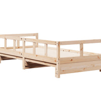 Tagesbett ohne Matratze 90x190 cm Massivholz Kiefer