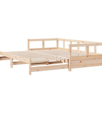 Tagesbett ohne Matratze 90x190 cm Massivholz Kiefer