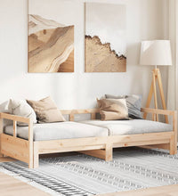 Tagesbett ohne Matratze 90x190 cm Massivholz Kiefer