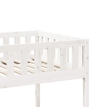 Kinderbett ohne Matratze Weiß 80x200 cm Massivholz Kiefer