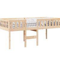 Kinderbett ohne Matratze 90x190 cm Massivholz Kiefer