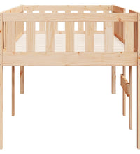 Kinderbett ohne Matratze 90x190 cm Massivholz Kiefer