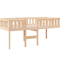 Kinderbett ohne Matratze 75x190 cm Massivholz Kiefer