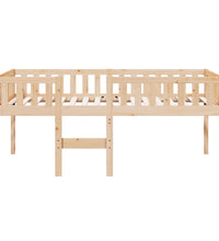 Kinderbett ohne Matratze 75x190 cm Massivholz Kiefer