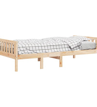 Kinderbett ohne Matratze 90x200 cm Massivholz Kiefer