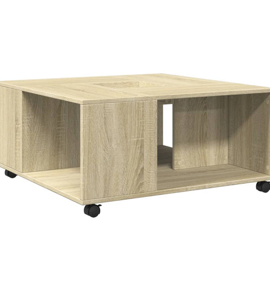 Couchtisch Sonoma-Eiche 80x80x40 cm Holzwerkstoff