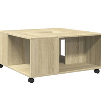 Couchtisch Sonoma-Eiche 80x80x40 cm Holzwerkstoff