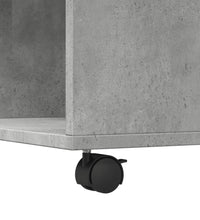 Couchtisch Betongrau 80x80x40 cm Holzwerkstoff