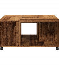 Couchtisch Altholz-Optik 80x80x40 cm Holzwerkstoff