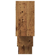 Wandregal Altholz-Optik 159x18x66 cm Holzwerkstoff