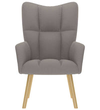 Relaxsessel Taupe Stoff