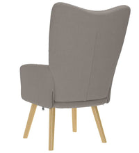 Relaxsessel Taupe Stoff