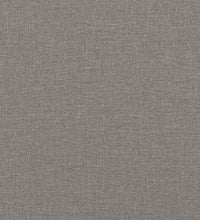 Schaukelsessel mit Hocker Taupe Stoff