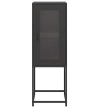 Sideboard Schwarz 36x39x107 cm Kaltgewalzter Stahl