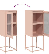 Sideboard Rosa 36x39x107 cm Kaltgewalzter Stahl