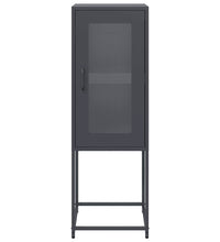 Sideboard Anthrazit 36x39x107 cm Kaltgewalzter Stahl