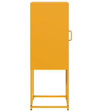 Sideboard Senfgelb 36x39x107 cm Kaltgewalzter Stahl