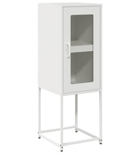 Sideboard Weiß 36x39x107 cm Kaltgewalzter Stahl