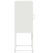 Sideboard Weiß 36x39x107 cm Kaltgewalzter Stahl