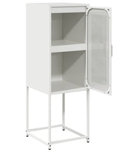 Sideboard Weiß 36x39x107 cm Kaltgewalzter Stahl