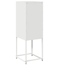 Sideboard Weiß 36x39x107 cm Kaltgewalzter Stahl