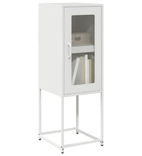 Sideboard Weiß 36x39x107 cm Kaltgewalzter Stahl