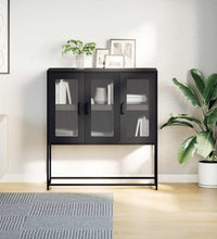 Sideboard Anthrazit 100,5x39x107 cm Kaltgewalzter Stahl