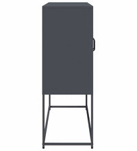 Sideboard Anthrazit 100,5x39x107 cm Kaltgewalzter Stahl