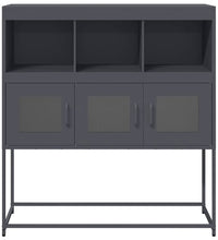 Sideboard Anthrazit 100,5x39x107 cm Kaltgewalzter Stahl