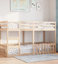 Etagenbett 80x200 cm Massivholz Kiefer